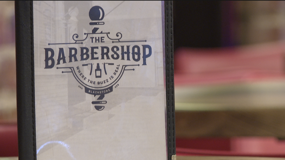 The Barber Shop, menu