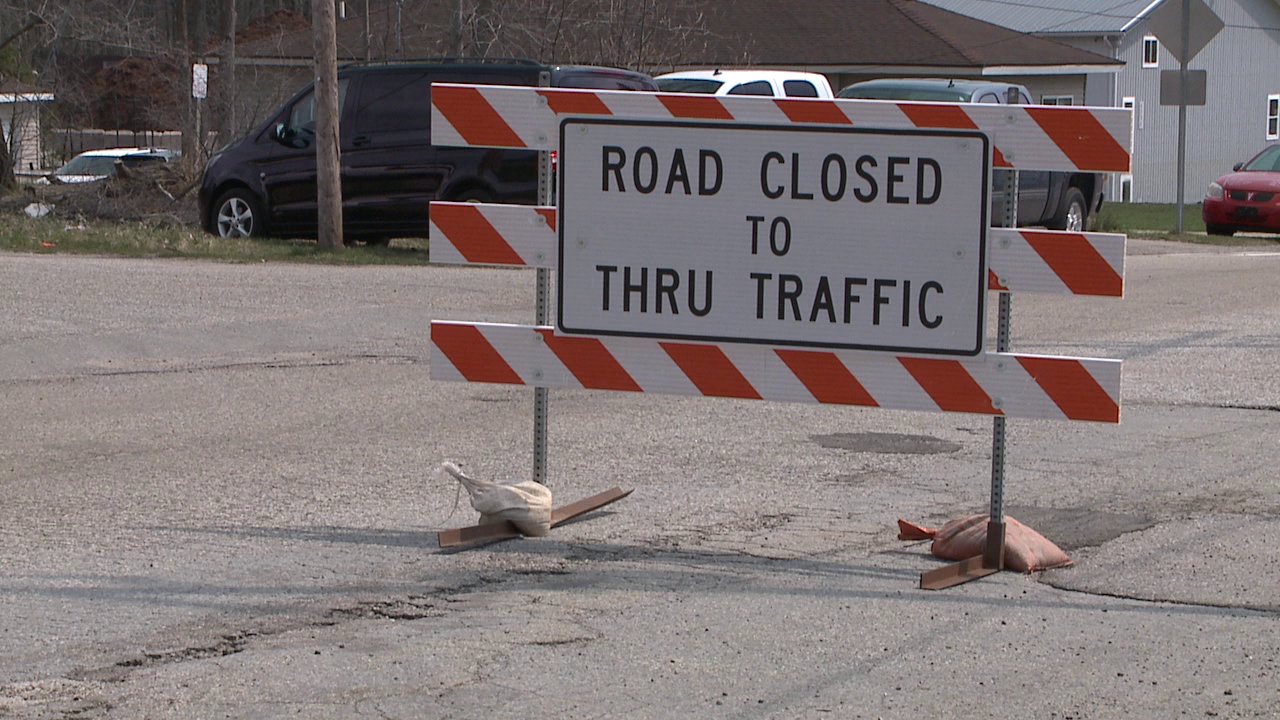 Road Closed Sign