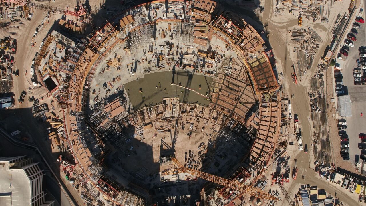 MSG Sphere in Las Vegas hits milestones as 2019 comes to an end