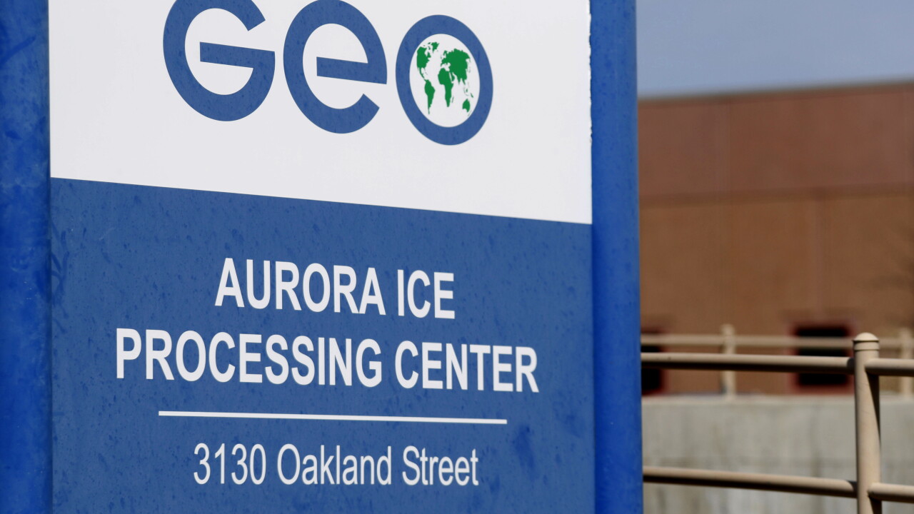 Geo Group immigrant detainment facility in aurora, colorado