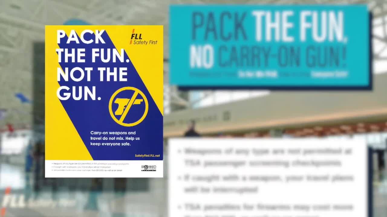 'Pack the Fun. Not the Gun.' TSA campaign