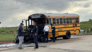 Navasota Bus Fire 0824