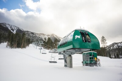 Lee Canyon Ponderosa chairlift