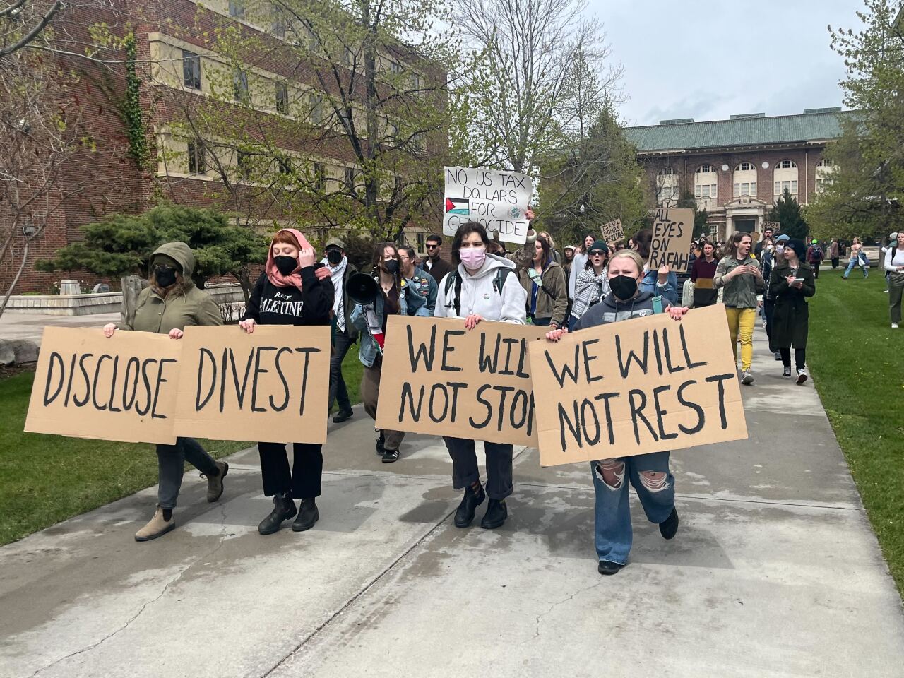 UM Palestinian Protest