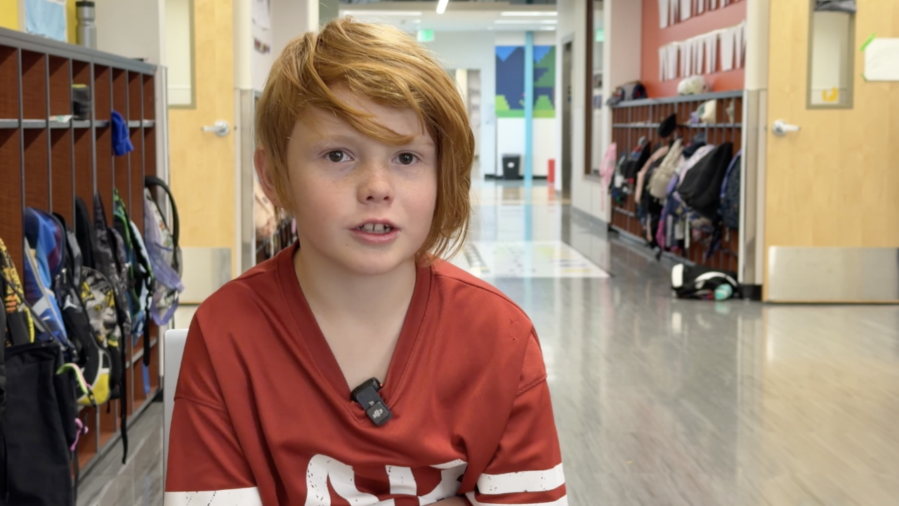 4th Grader Will Murphy talking "GOATS"