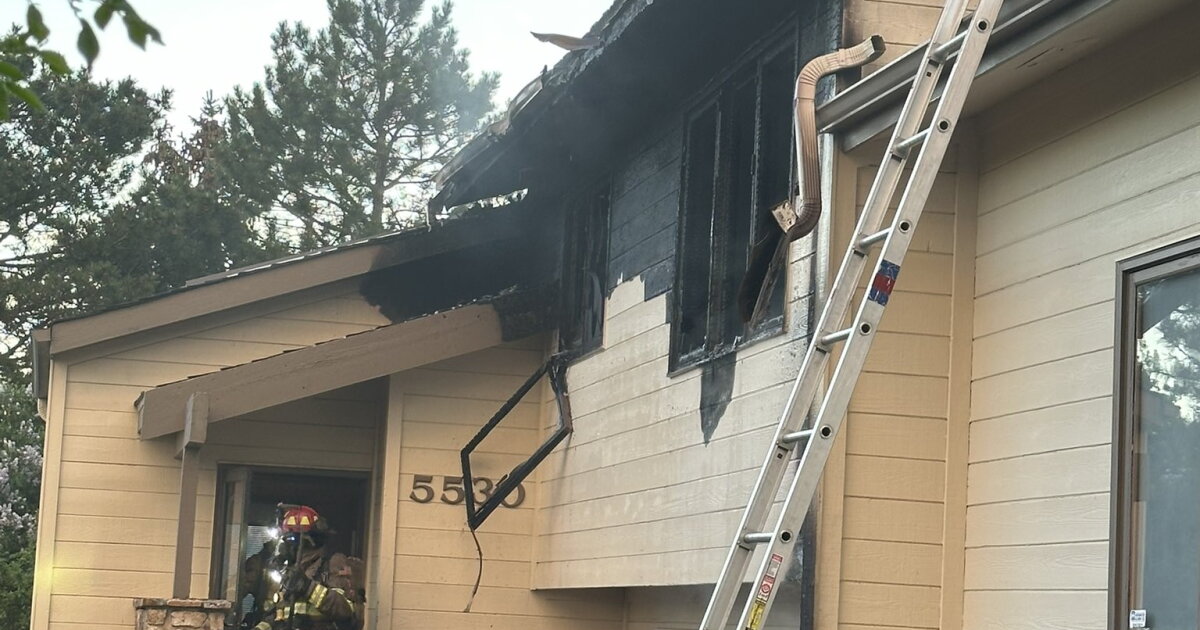 Family displaced after house fire on the northeast side of Colorado Springs