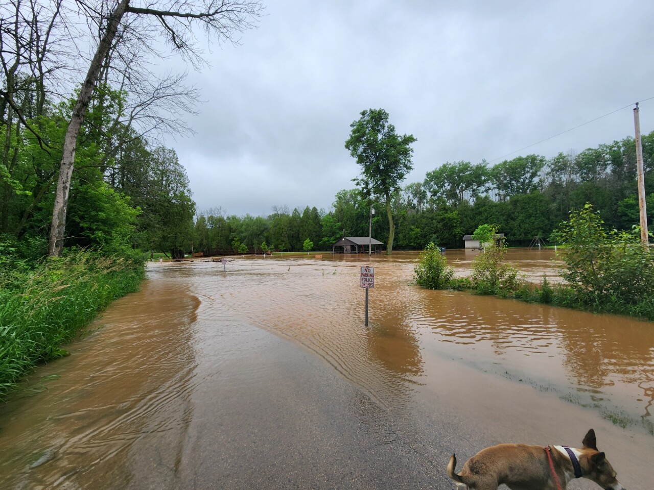 Flooding at Evergreen Park in Sheboygan.jpg