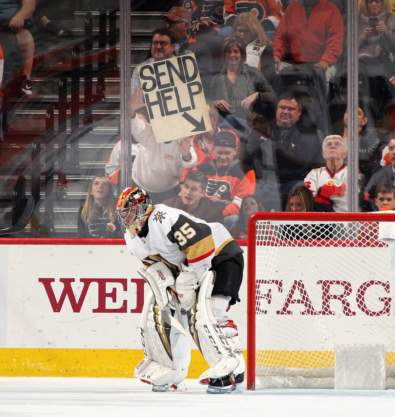 Vegas Golden Knights v Philadelphia Flyers