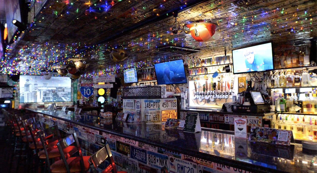 Inside McKenzie's Midtown Tavern- featured here is the bar area.