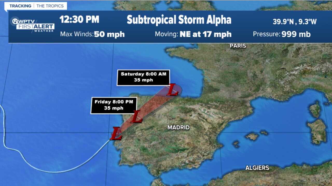 Hurricane season officially enters Greek alphabet with Subtropical