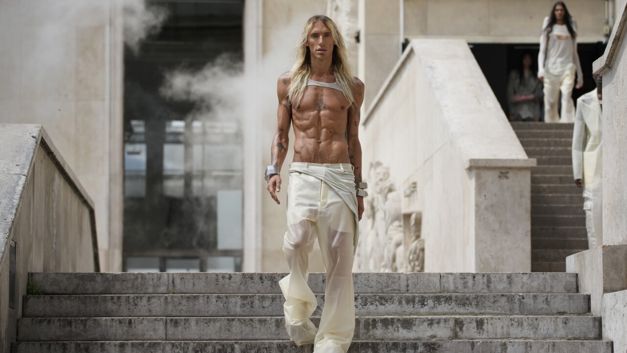 Paris Fashion Rick Owens Mens SS 23
