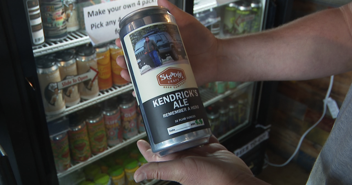 ‘Raise a pint to Kendrick’: Special beer raises money to dedicate road to Kendrick Castillo