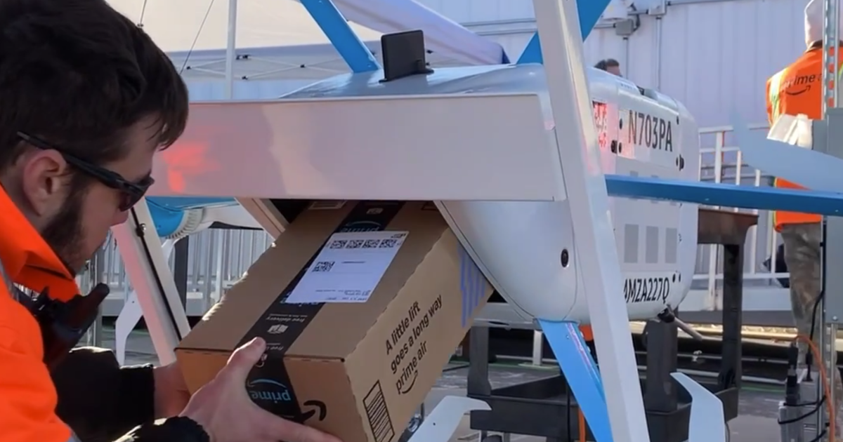 Amazon launches Prime Air drone delivery for parts of Kansas City Amazon launches Prime Air drone delivery for parts of Kansas City