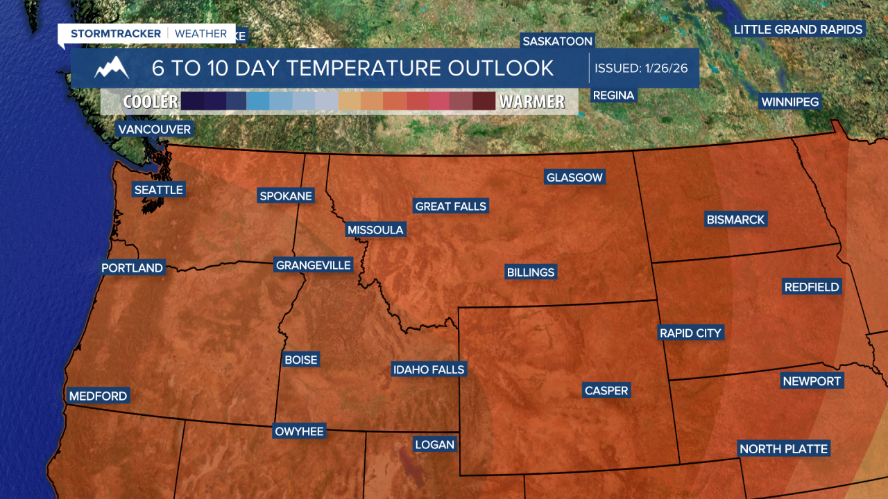 CPC 6-10 Day Temperature Outlook
