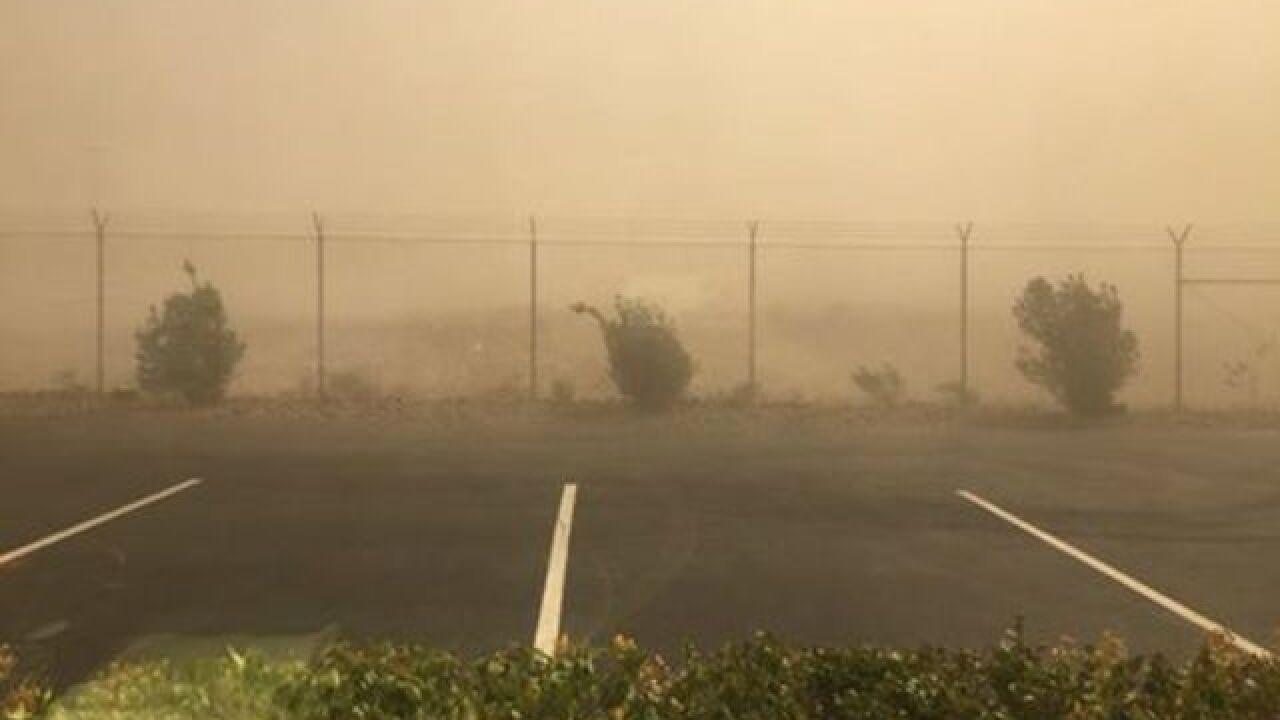 Dust advisory for April 7