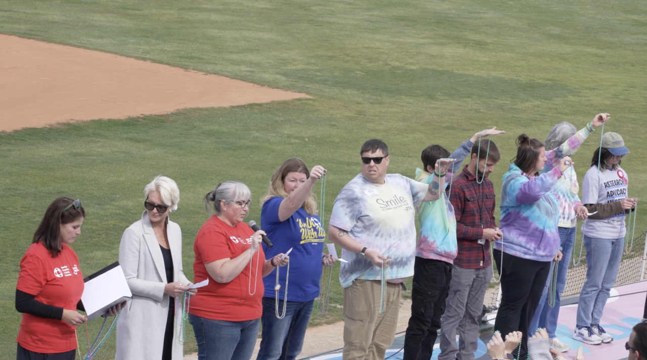 The Out of the Darkness event included beads for participants that represent the loved ones they have lost or supported.