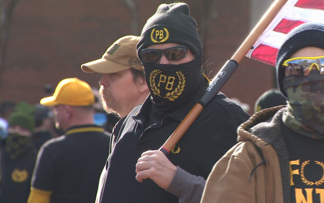 Proud Boys at Murfreesboro rally