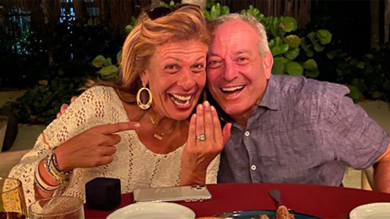 TODAY' show host Hoda Kotb is engaged!