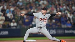 ALDS Tigers Mariners Baseball