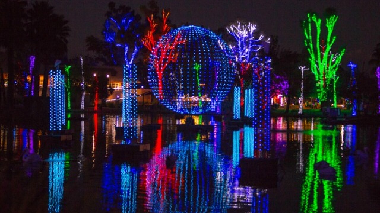 ZooLights at the Phoenix Zoo to start Wednesday, Nov. 22