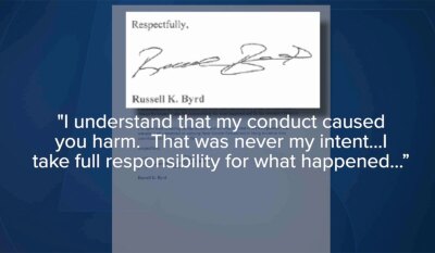 Russel Byrd letter 