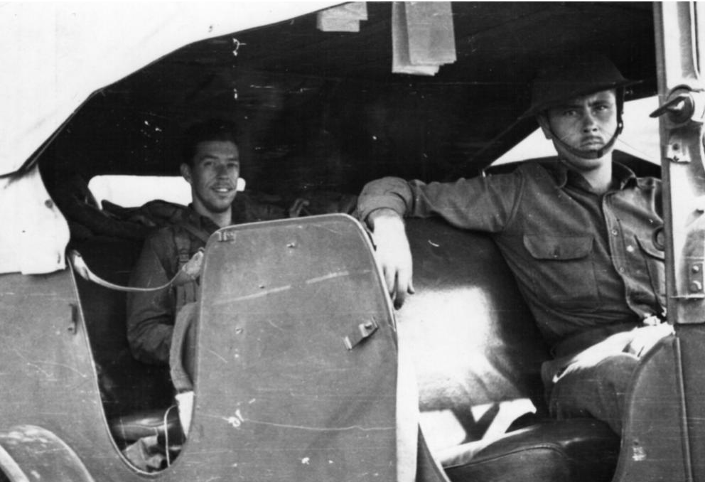 Tom Ligon Sr. and Lt. Col. Thornton Mullins