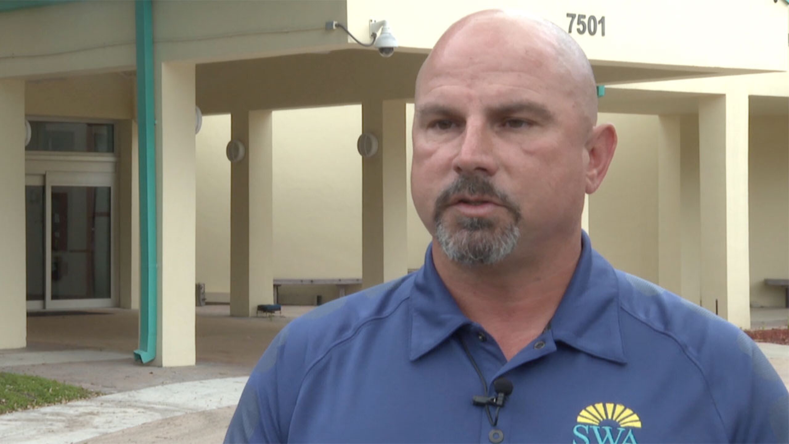 What do these orange tags on storm debris mean?