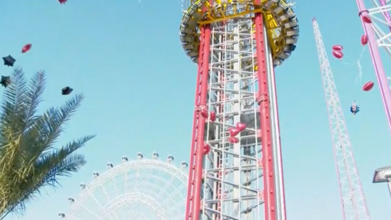 Orlando Drop Tower at ICON Park, March 28