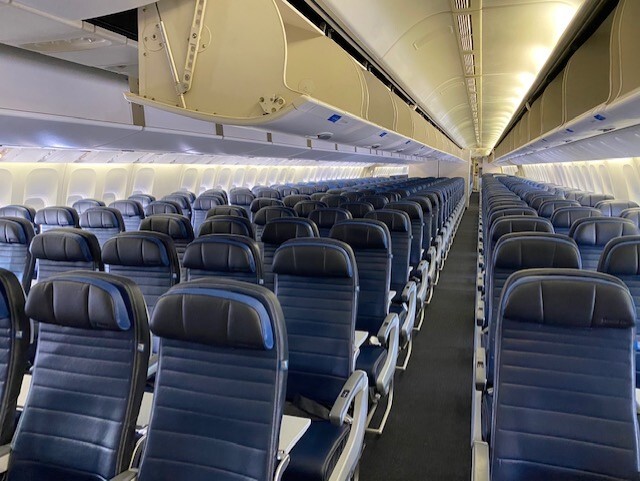 United Jet Interior