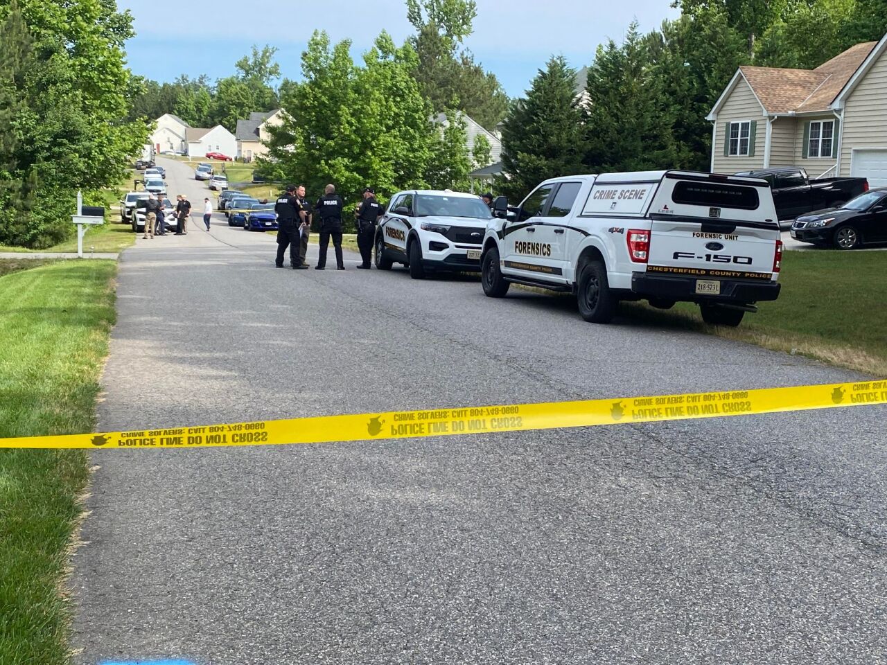 Brevard Drive crime scene