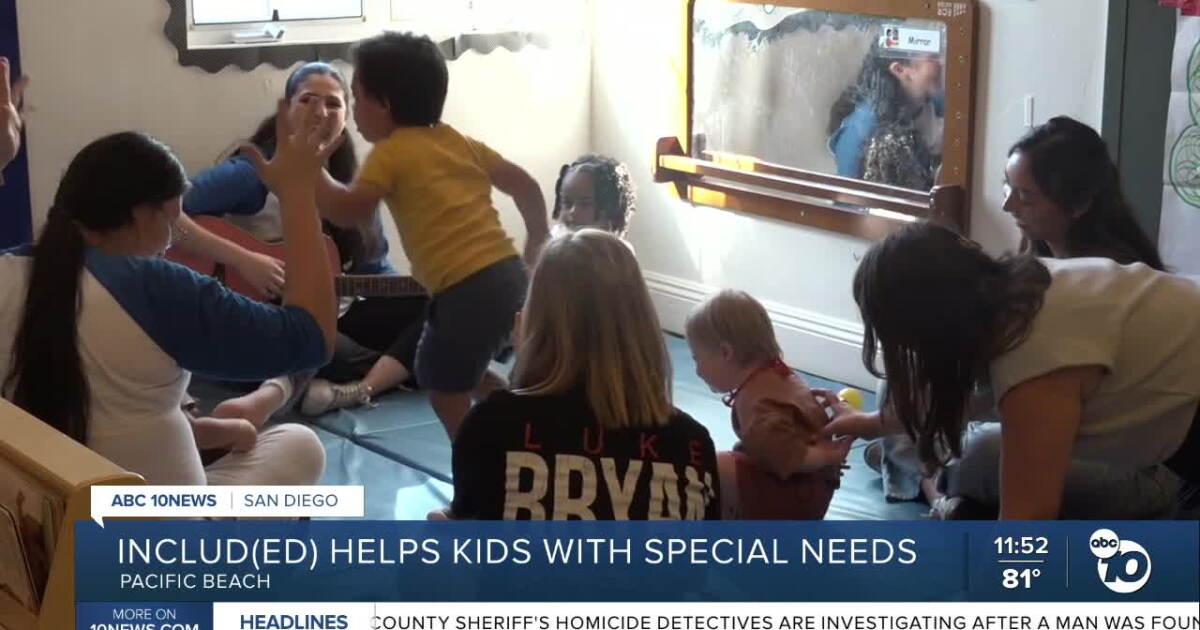 San Diego daycare makes kids with special needs feel Includ(Ed)