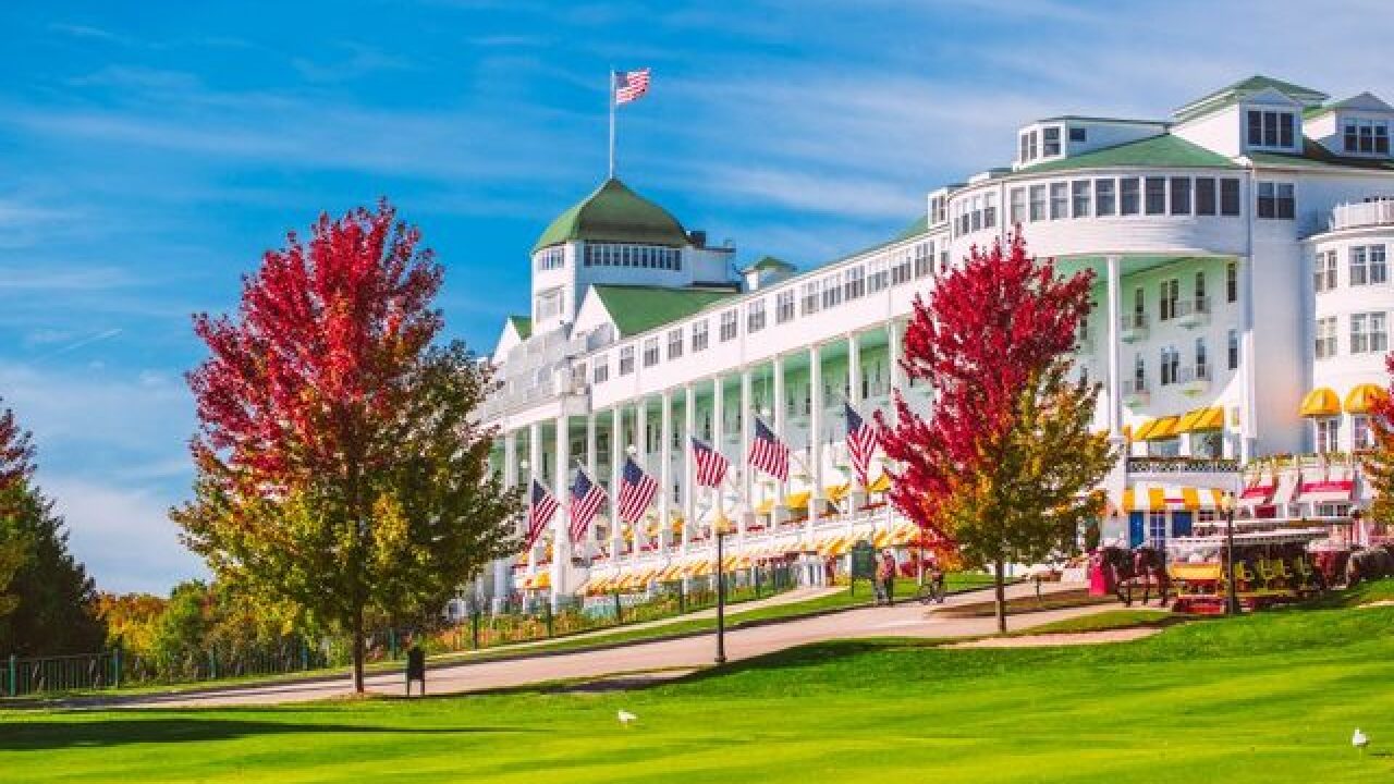 Grand Hotel On Mackinac Island Offering Pure Michigan Package To See Fall Colors