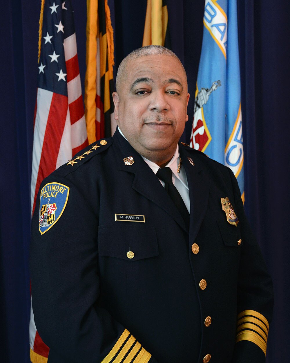 Baltimore Police Commissioner Michael S. Harrison