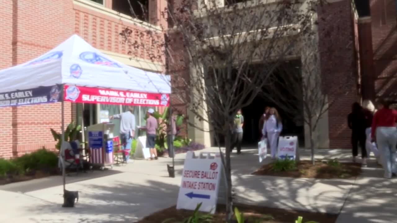 Early voting opens in Tallahassee, and FSU students are already casting ballots on campus