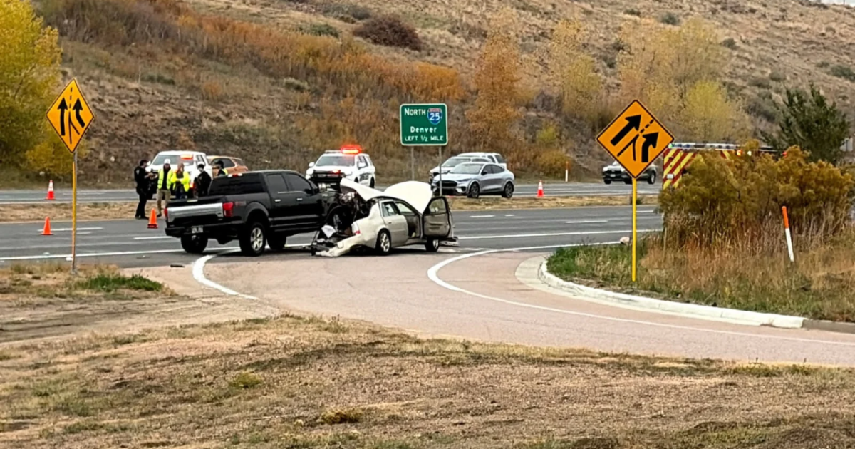 Crash closes eastbound lanes of South Academy Boulevard near Pikes Peak State College
