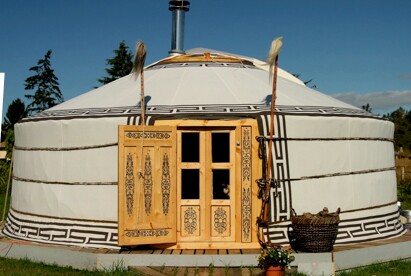 Yurt at the Inn at Cedar Falls