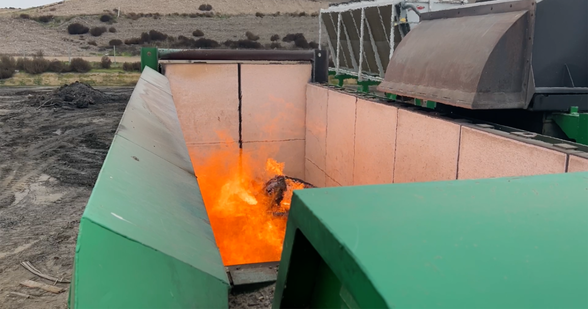 FIRE IT UP: Airburner at Shafter-Wasco Landfill creating electricity - Vimarsana News