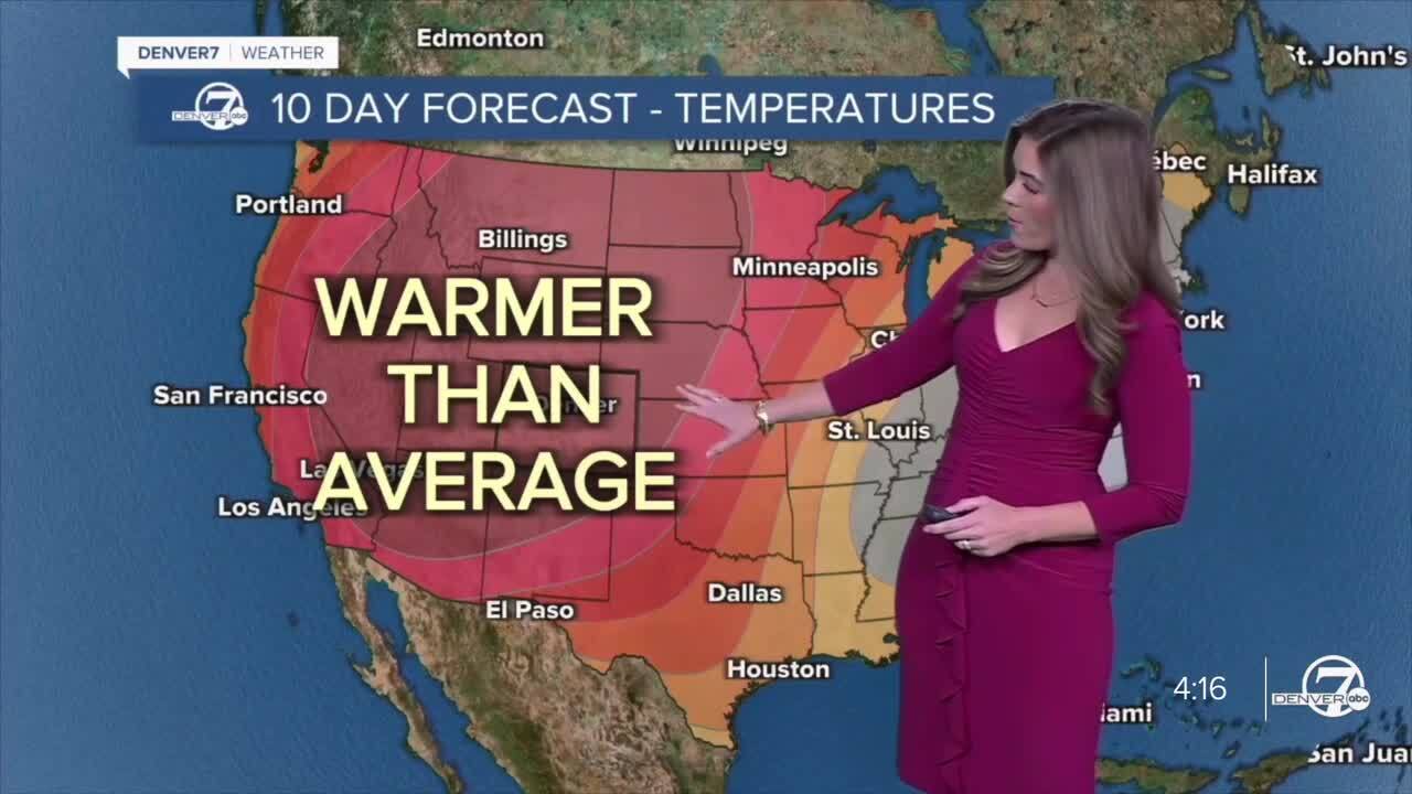 Warmer Than Average Temps Expected in Colorado