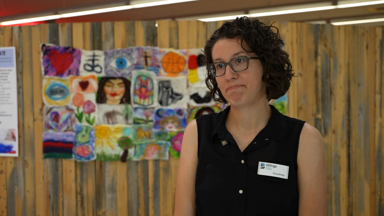 Courtney Lujan, Billings Public Library