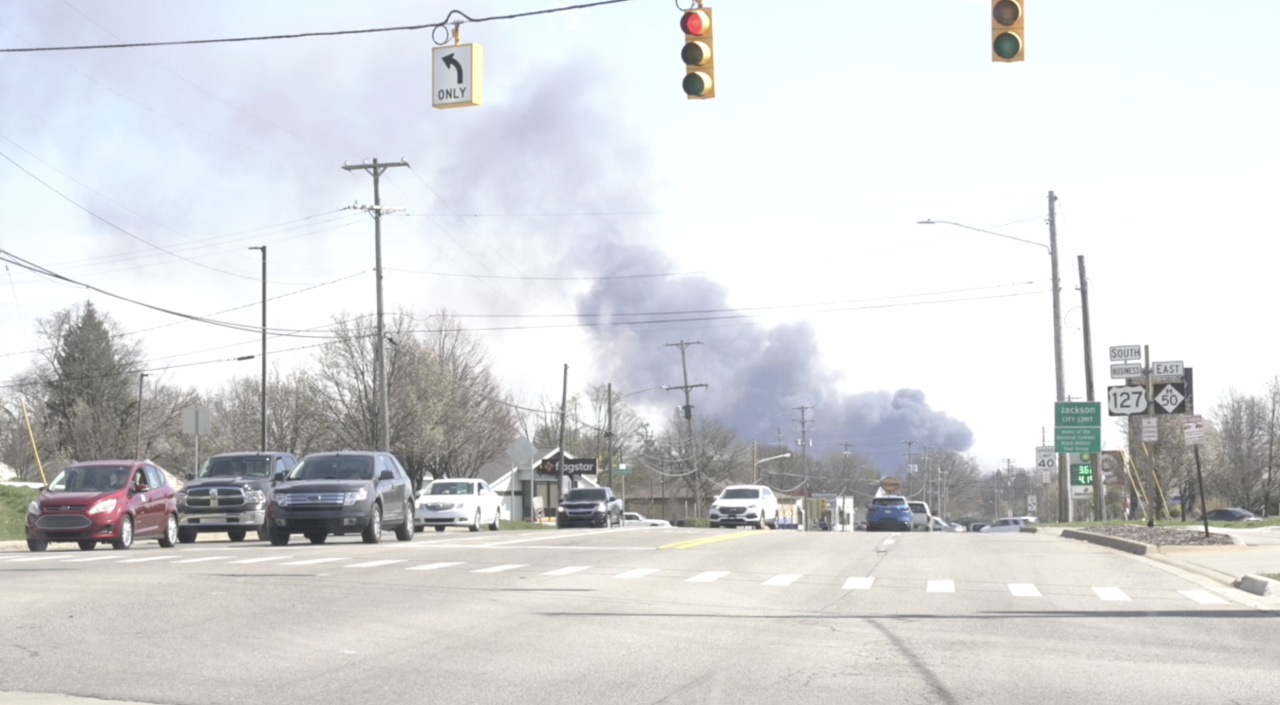 West Avenue Tuesday afternoon
