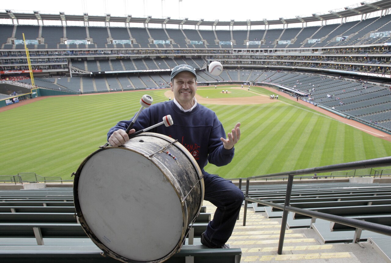 Indians drummer John Adams