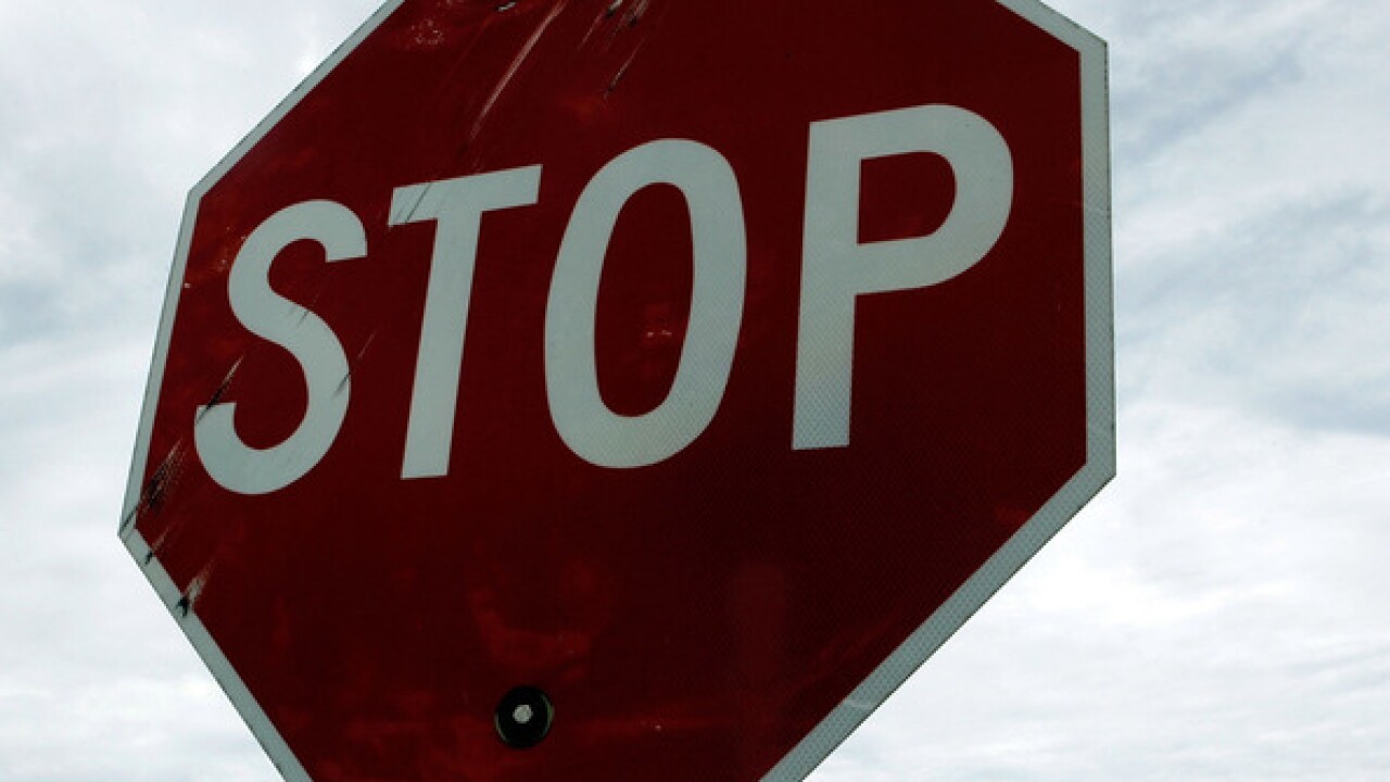 Stop sign