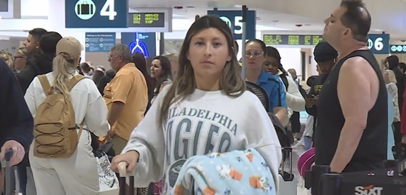 Flights delays at PBIA. March 9, 2024.png