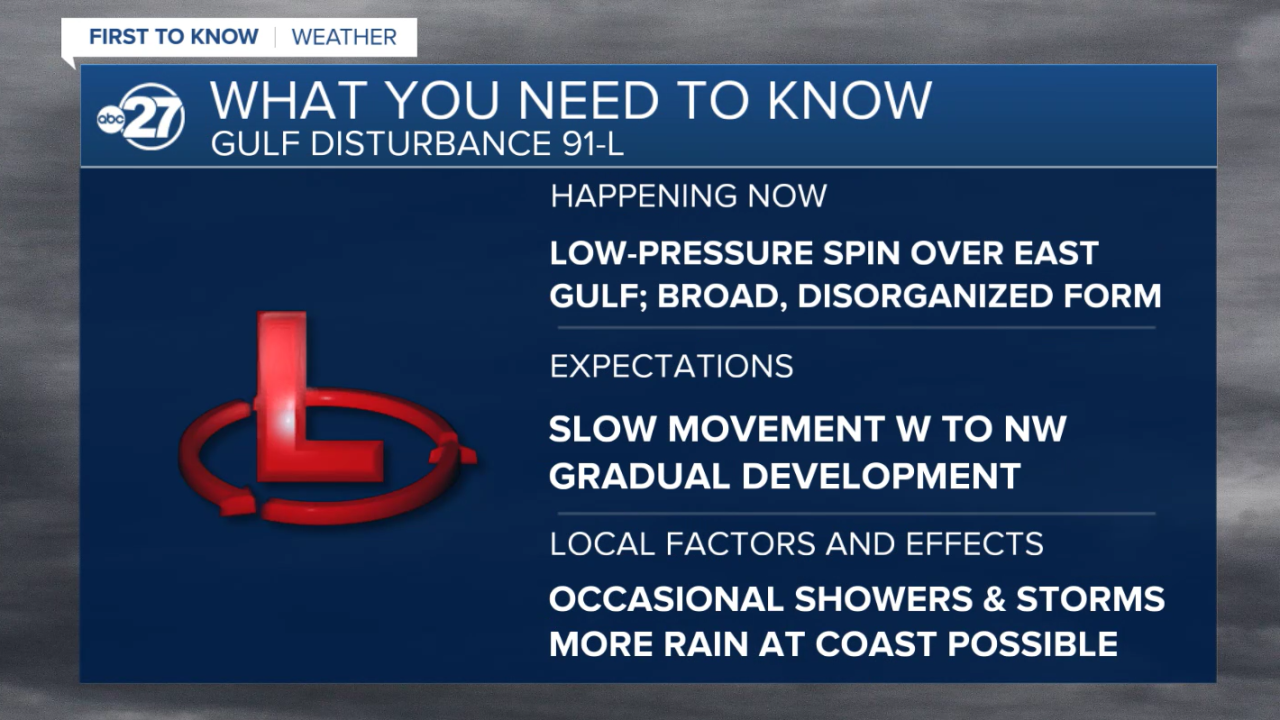 What You Need to Know about Disturbance 91-L (9am 07/19/2026)