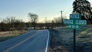 Spring Creek Bridge closure 