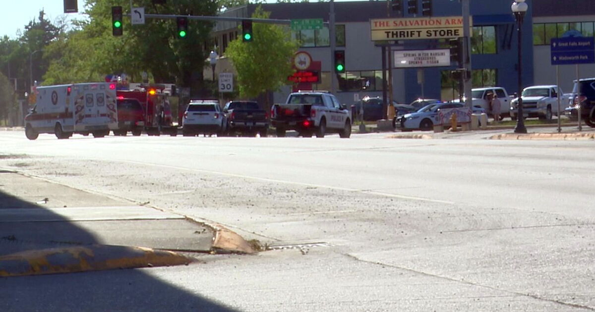 Pedestrian dies after being hit by a vehicle in Great Falls