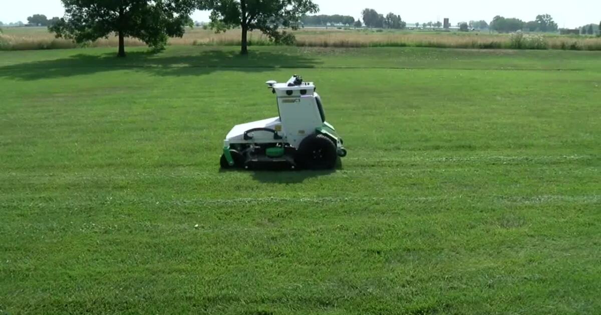 Robotics company develops autonomous lawnmowers