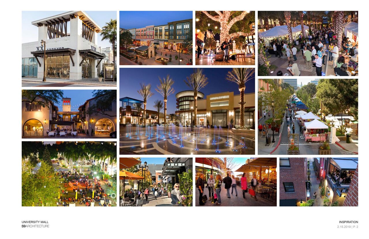 University mall rendering 2