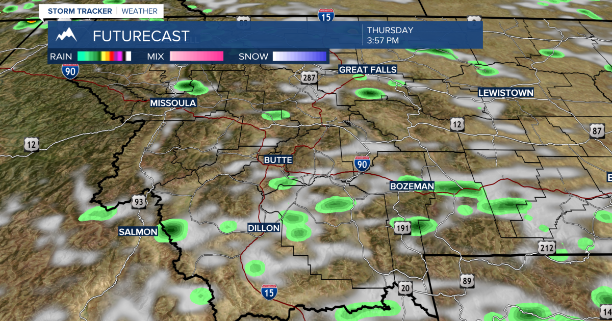 Watch for isolated thunderstorms