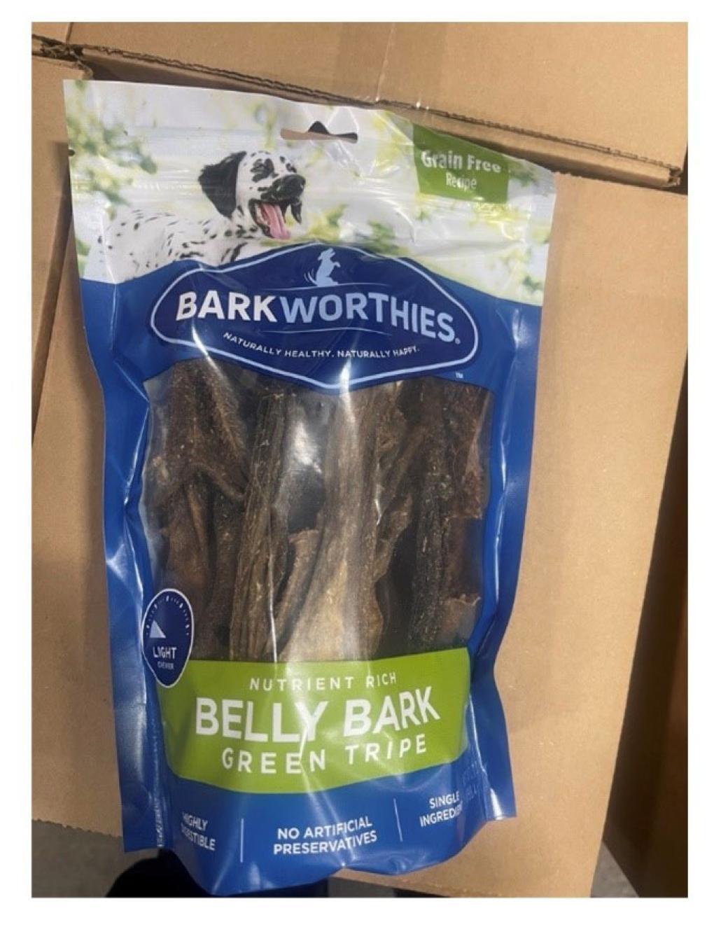 Belly Bark Green Tripe - Bark Worthies Recall